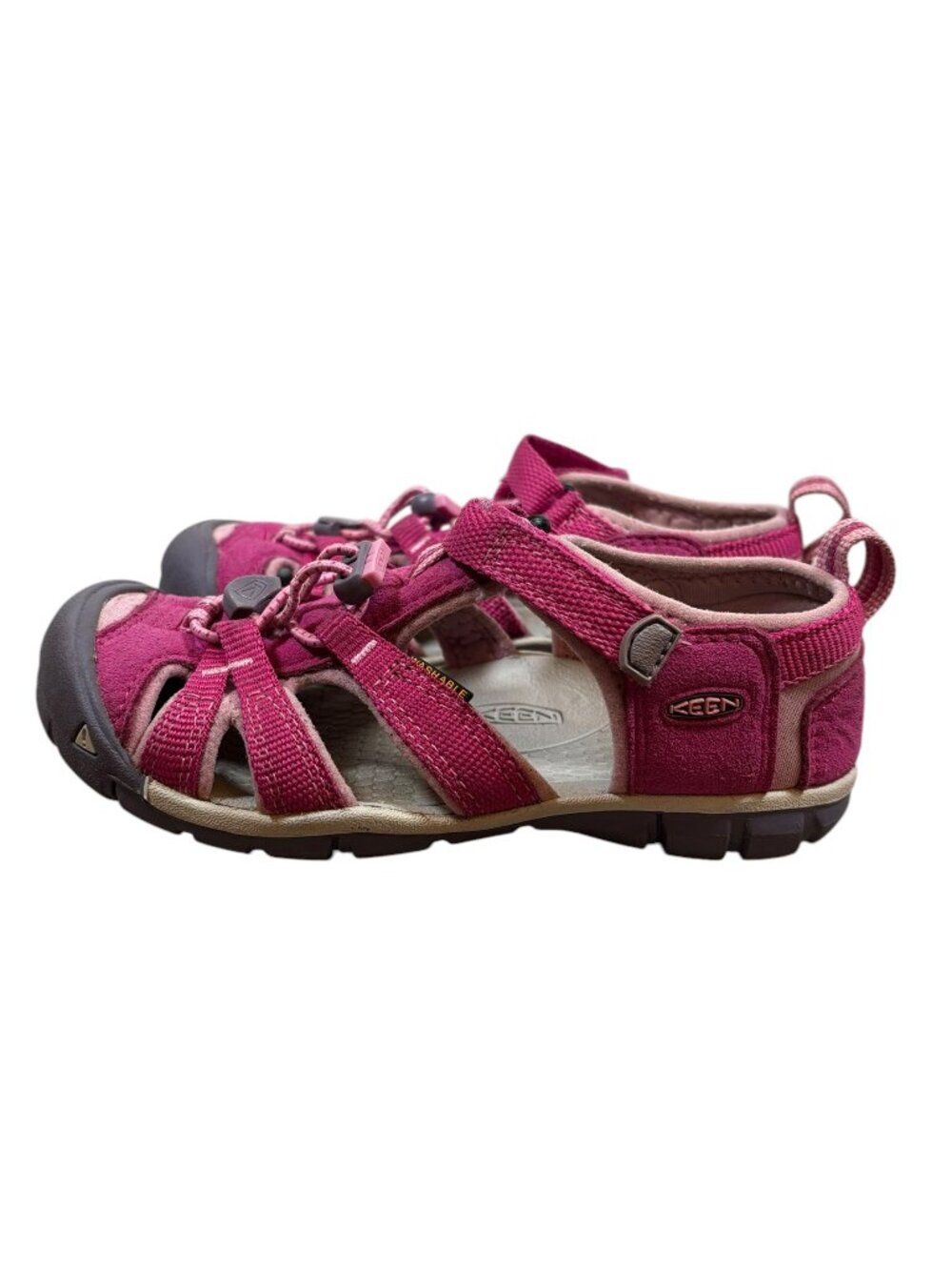 KEEN Newport H2 Water Shoes Girls Pink Hiking Fisherman Sandals